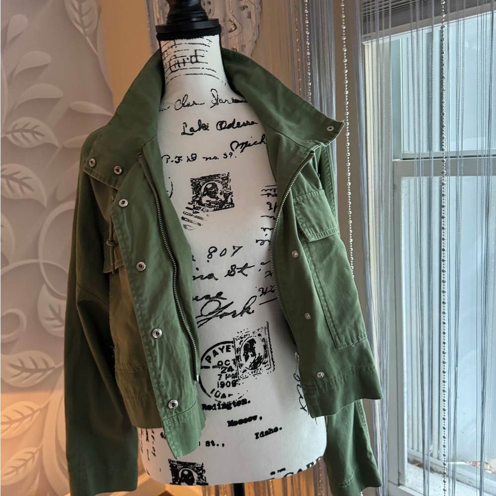 Vigoss Olive Utility Jacket - Picture 8 of 13